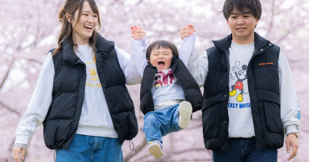 家族ロケーション撮影